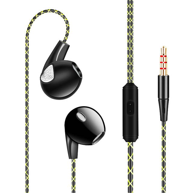 earphones Dynamic Headset For Mobile Phone Earphone High Quality Wired Earphones With Microphone Headset