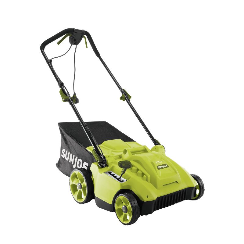 Sun Joe 14" 28 Volts Cordless Lawn Mower - Green