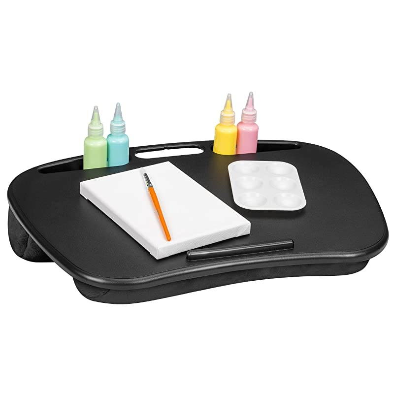 MyDesk Lap Desk with Device Ledge and Phone Holder Pack of 12 Rose Quartz