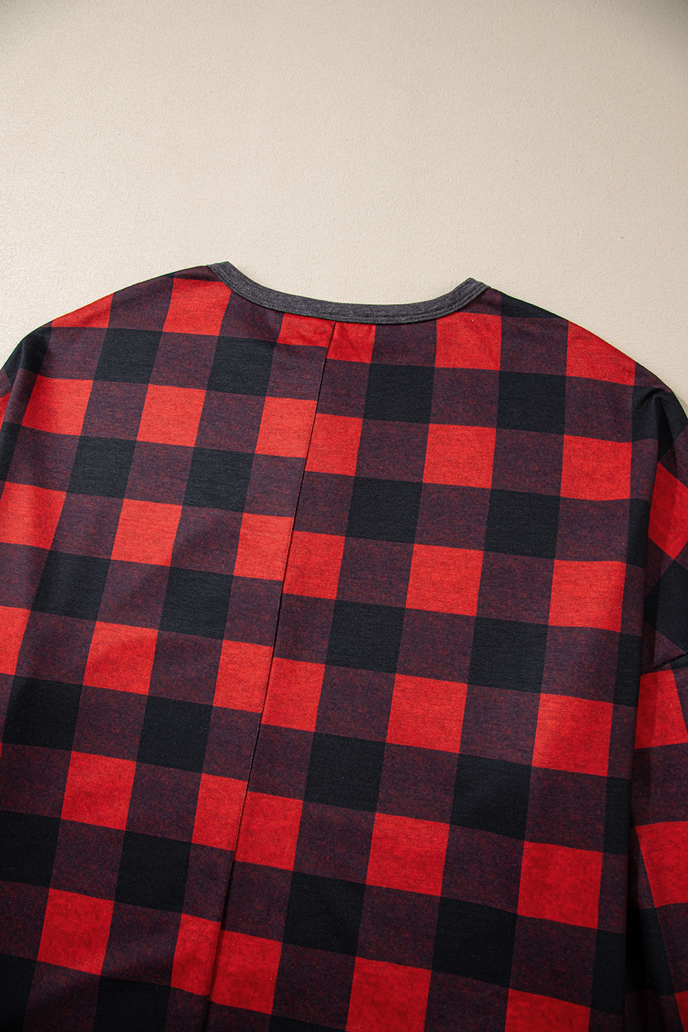 Rose Red Solid Waffle Knit Plus Size Two Piece Shorts Set