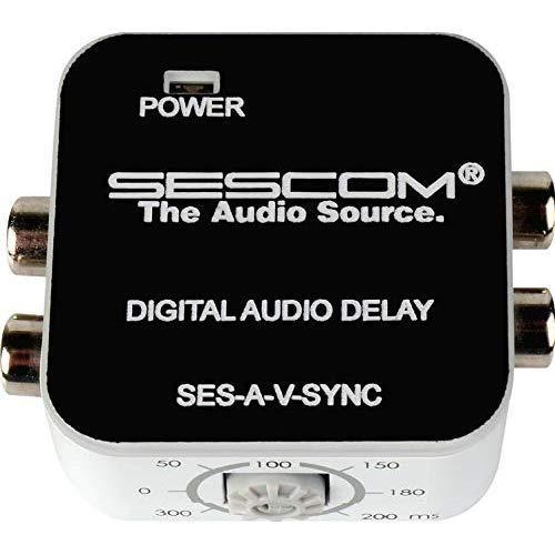 Sescom - SES-A-V-SYNC - Sescom SES-A-V-SYNC Audio - Video Lip-Sync Corrector