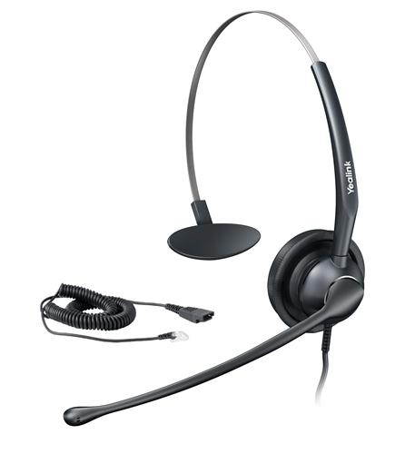 Bundle of Yealink Ultra-elegant Gigabit IP Phone + Wideband Headset for Yealink IP Phones