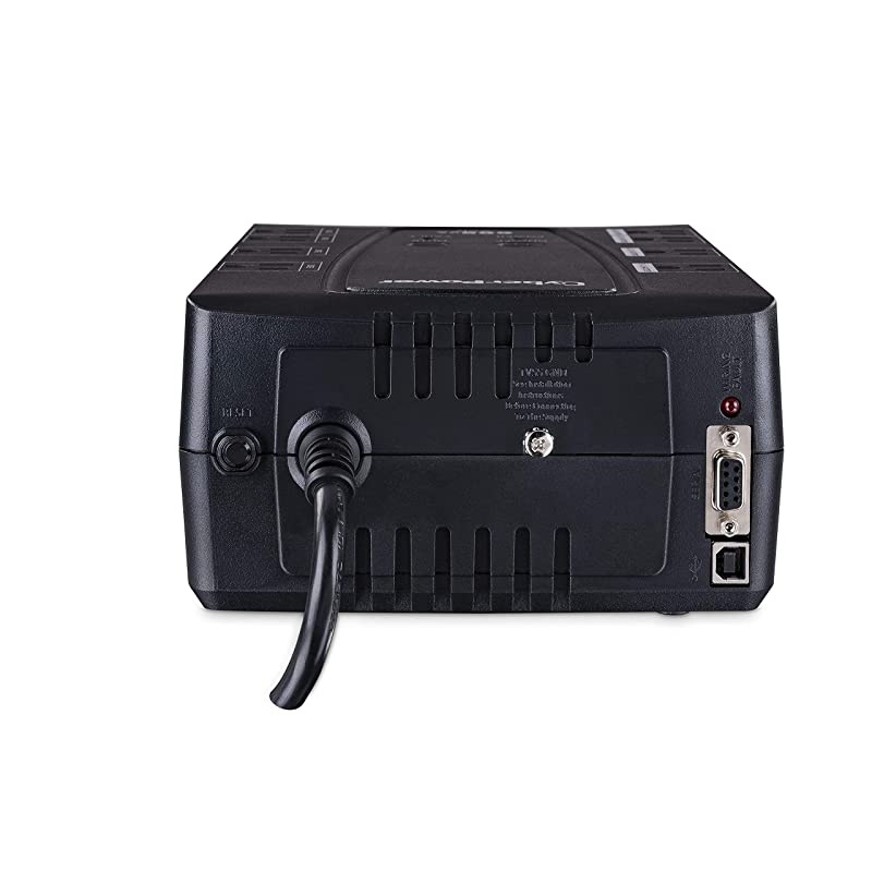CP685AVRLCD Intelligent LCD UPS System 685VA390W 8 Outlets AVR Compact