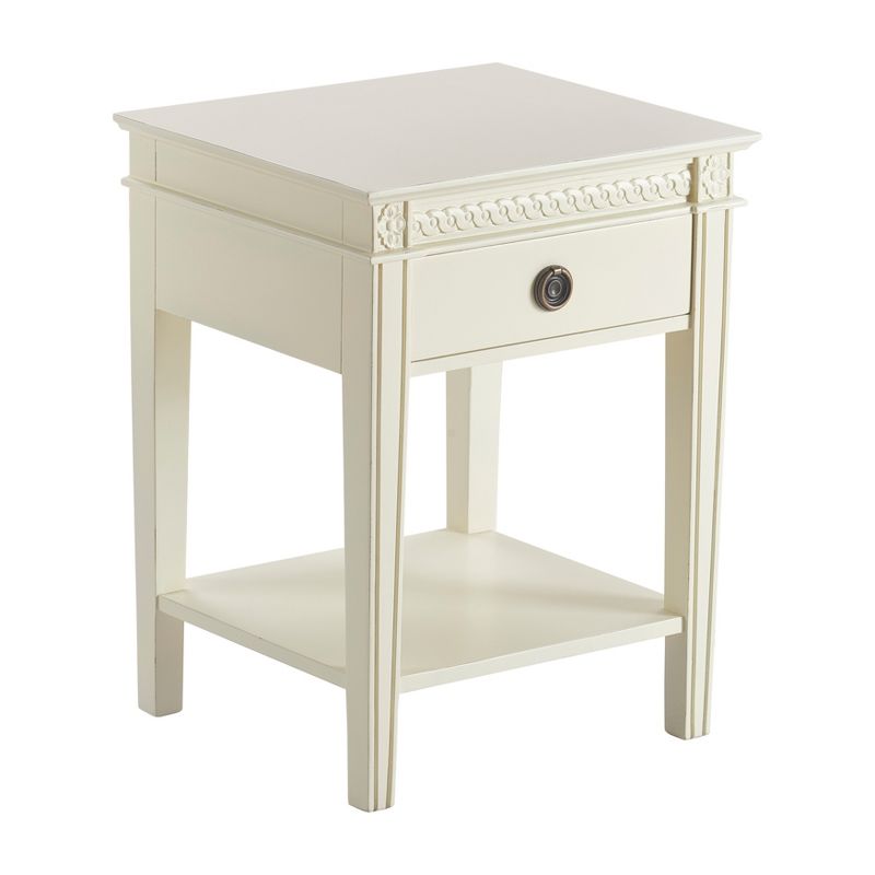 Westport Side Table Antique White - Finch