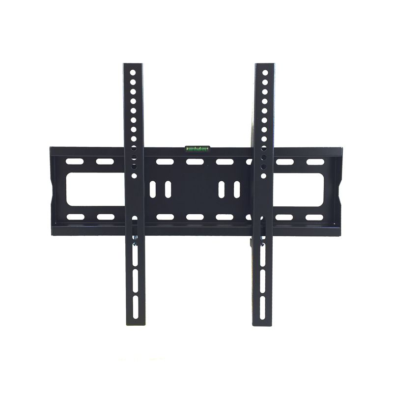 MegaMounts Heavy Duty Matte Black Finish Fixed Television Wall Mount