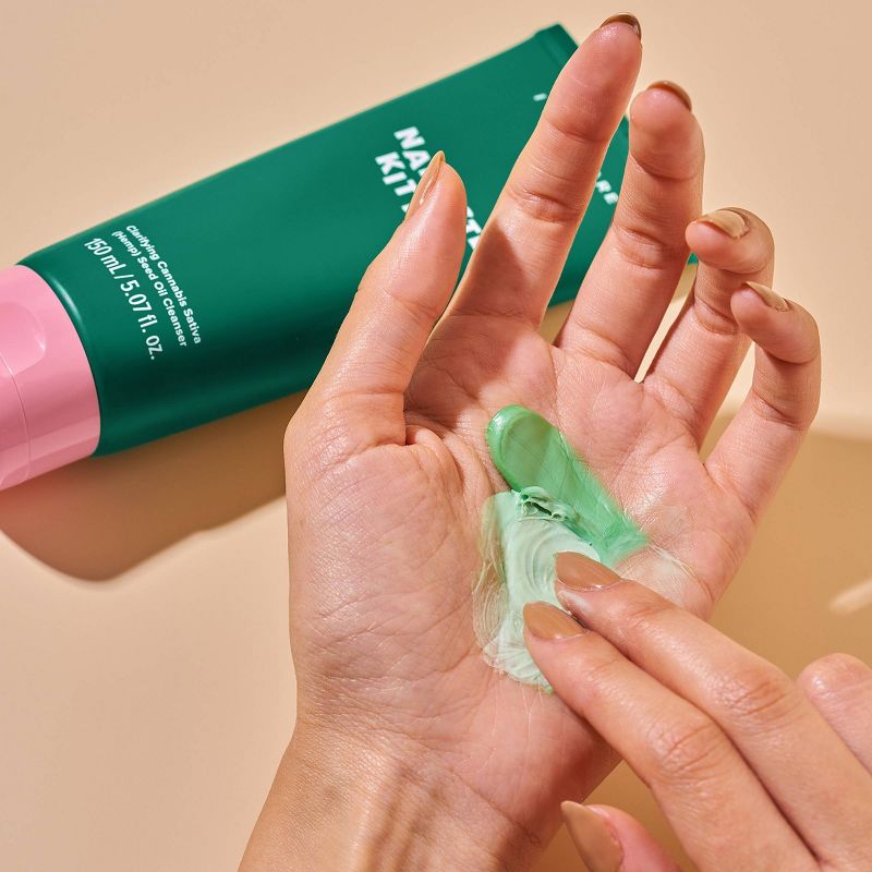 I DEW CARE Namaste Kitten Clarifying Cannabis Sativa Hemp Seed Oil Cleanser - 5.07 fl oz