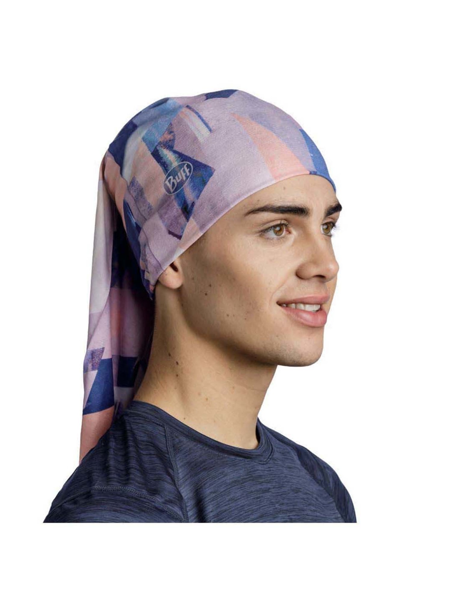 BUFF Black Printed Bandana