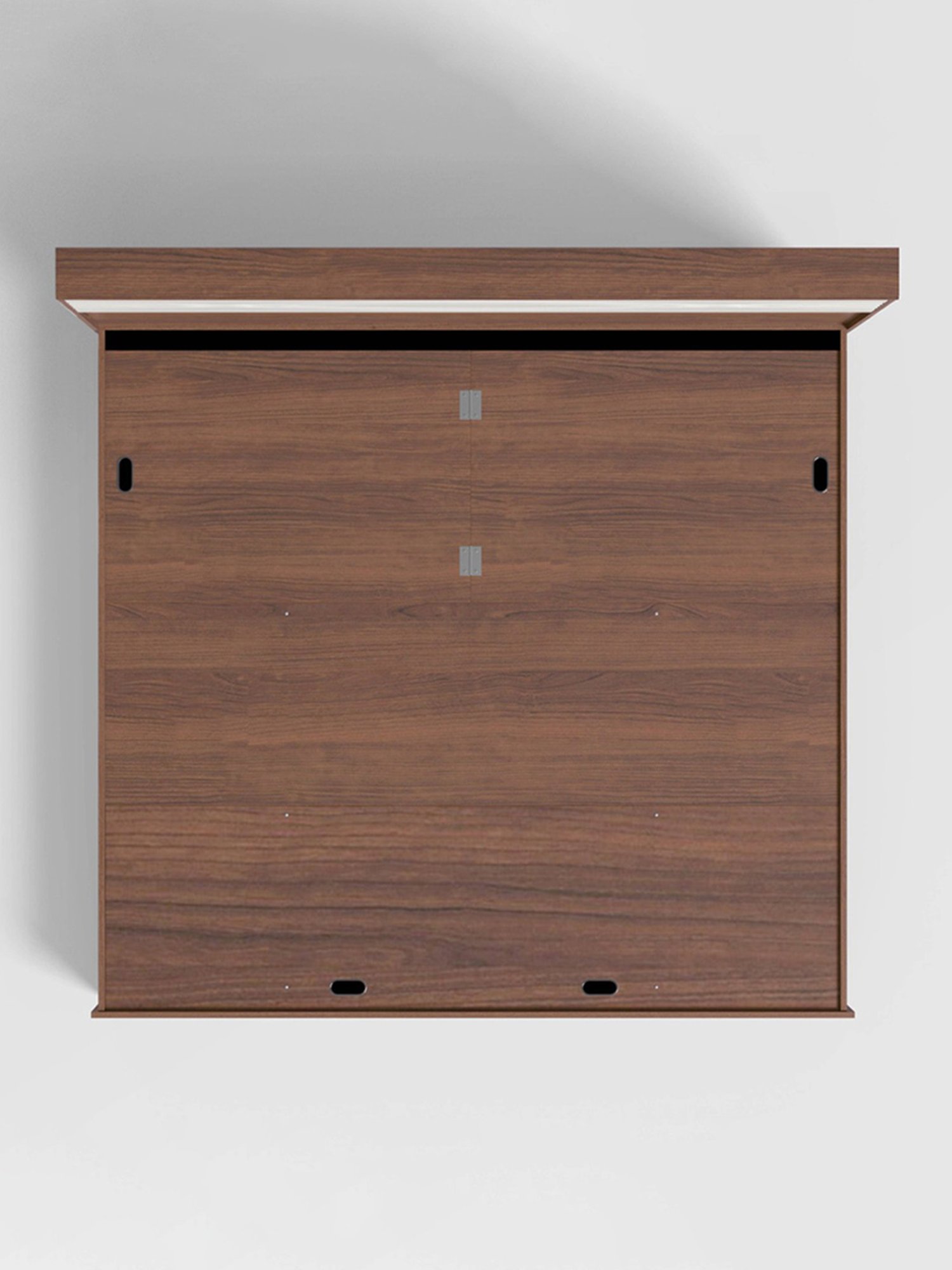 Godrej Interio Casablanca V2 Walnut Engineered Wood King Bed