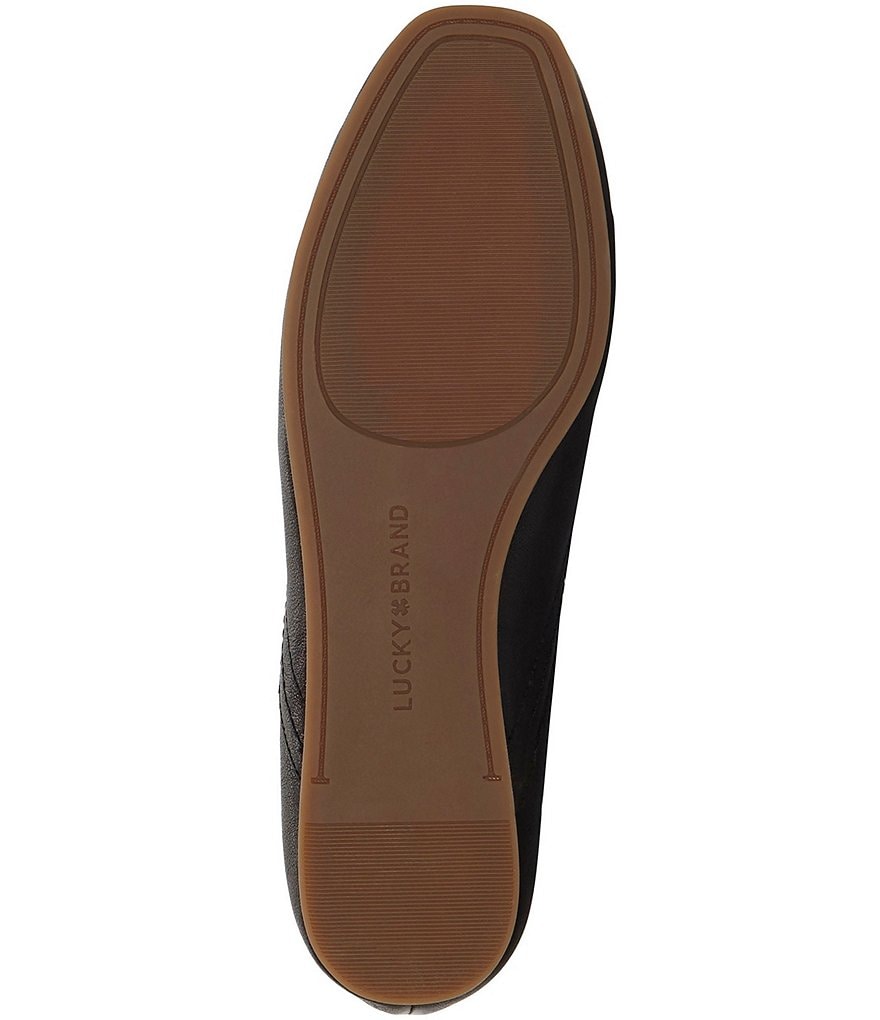 Lucky Brand Alba Leather Flats