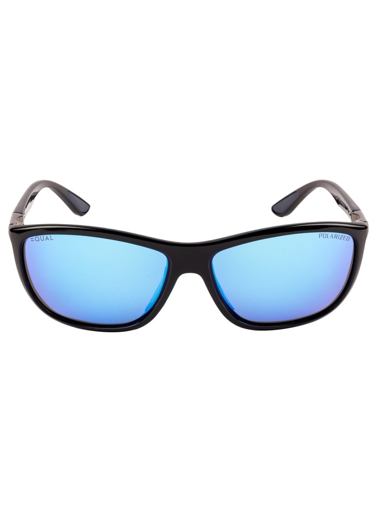 Equal Blue Square Unisex Sunglasses