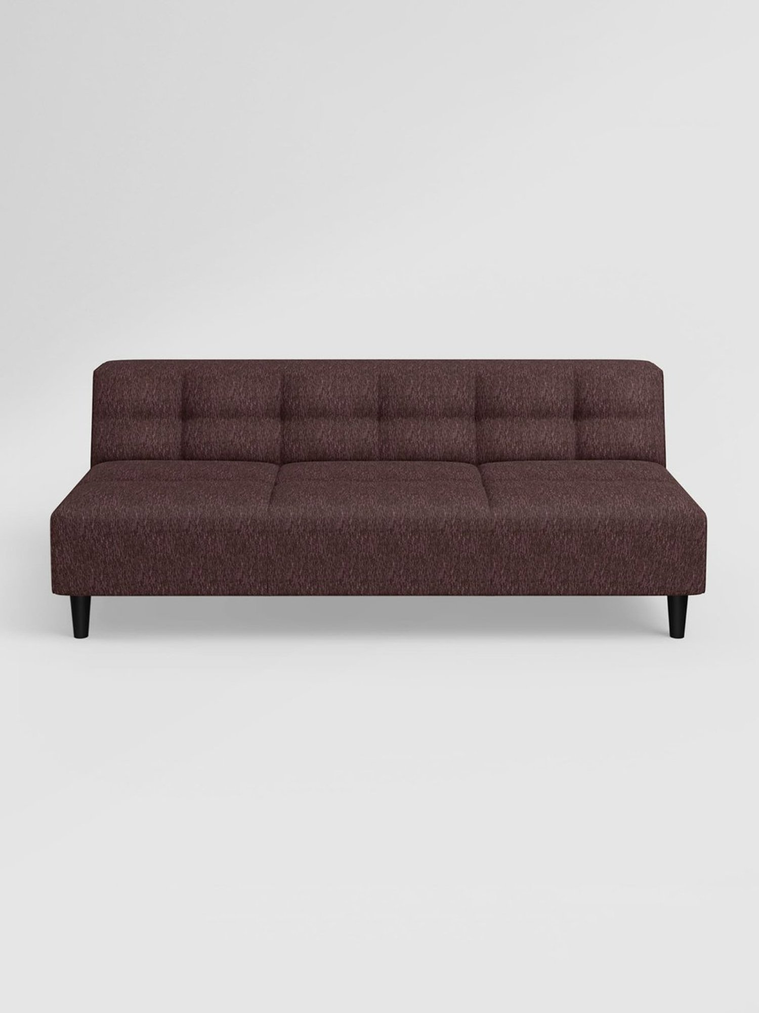 Queen Brady Convertible Sofa with Storage Gray - Serta