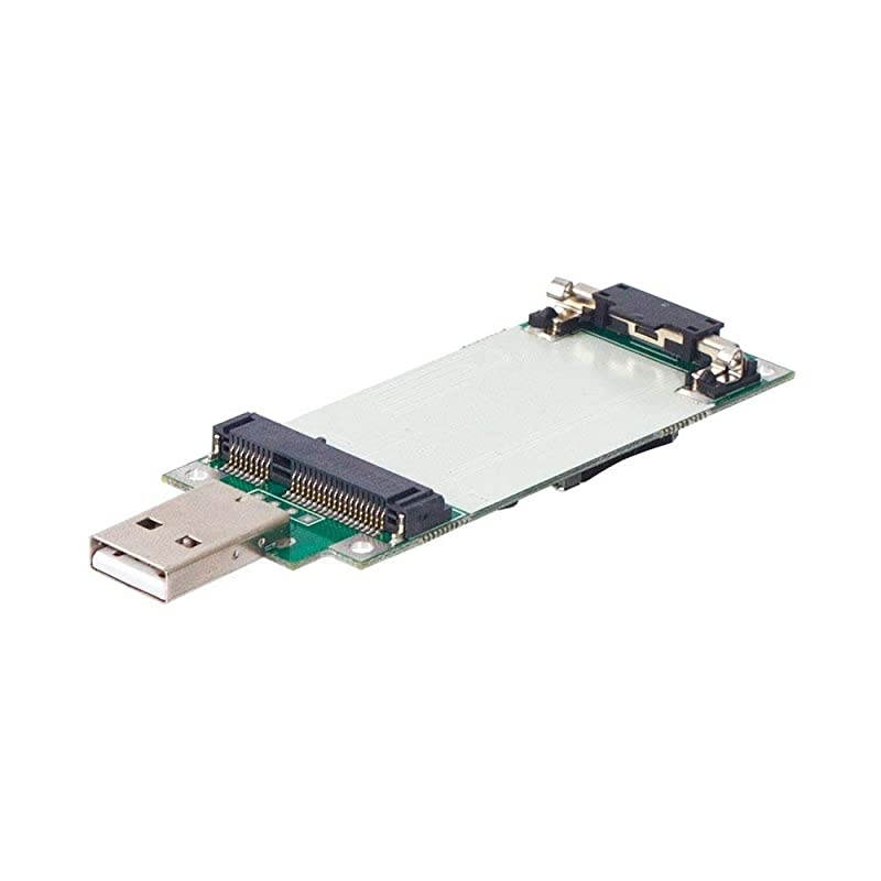 PCIe WWAN Card to USB Adapter with SIM Slot PCI Express WWANLTE4G Module Tester Converter Support 30mm 50mm Wireless Wide Area Network Card
