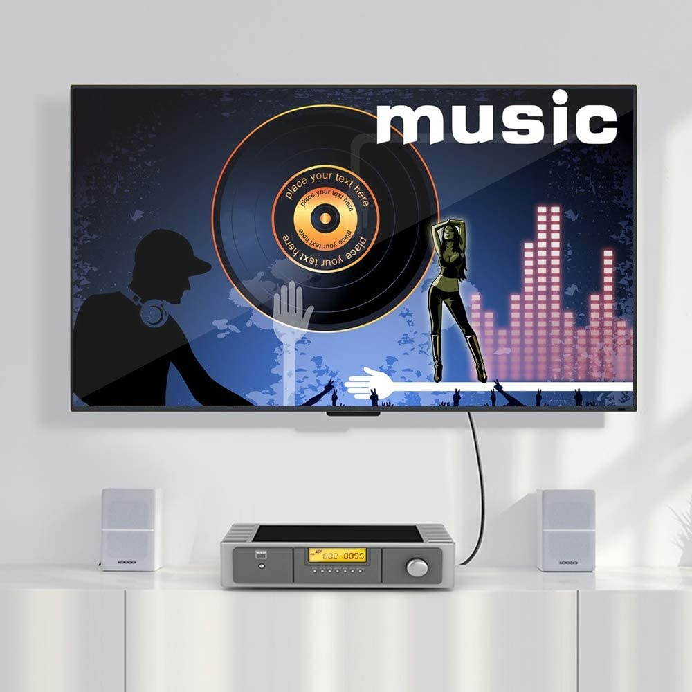 10FT Digital Optical Audio Cable Toslink Fiber Optic Male to Male Cable for Home Theater Sound Bar TV PS4 Xbox1Pack (3M)