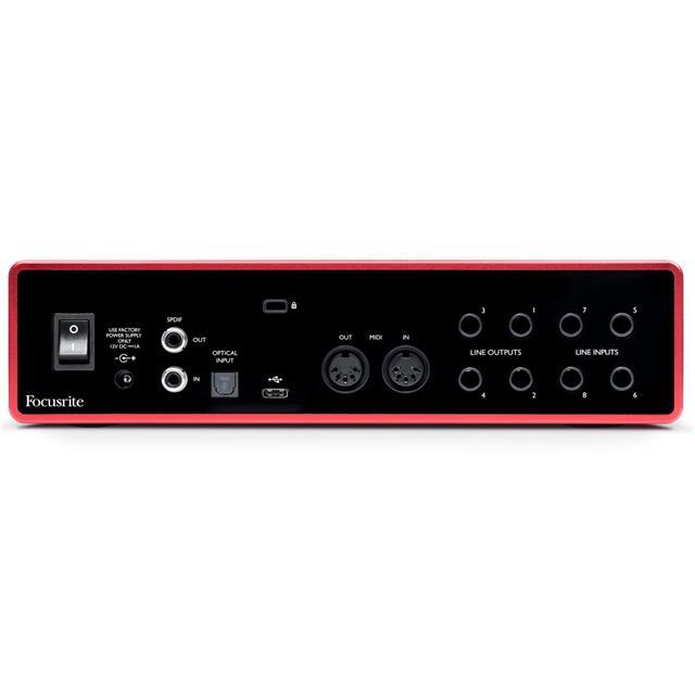 Focusrite Scarlett 18i8 3rd Generation Audio Interface