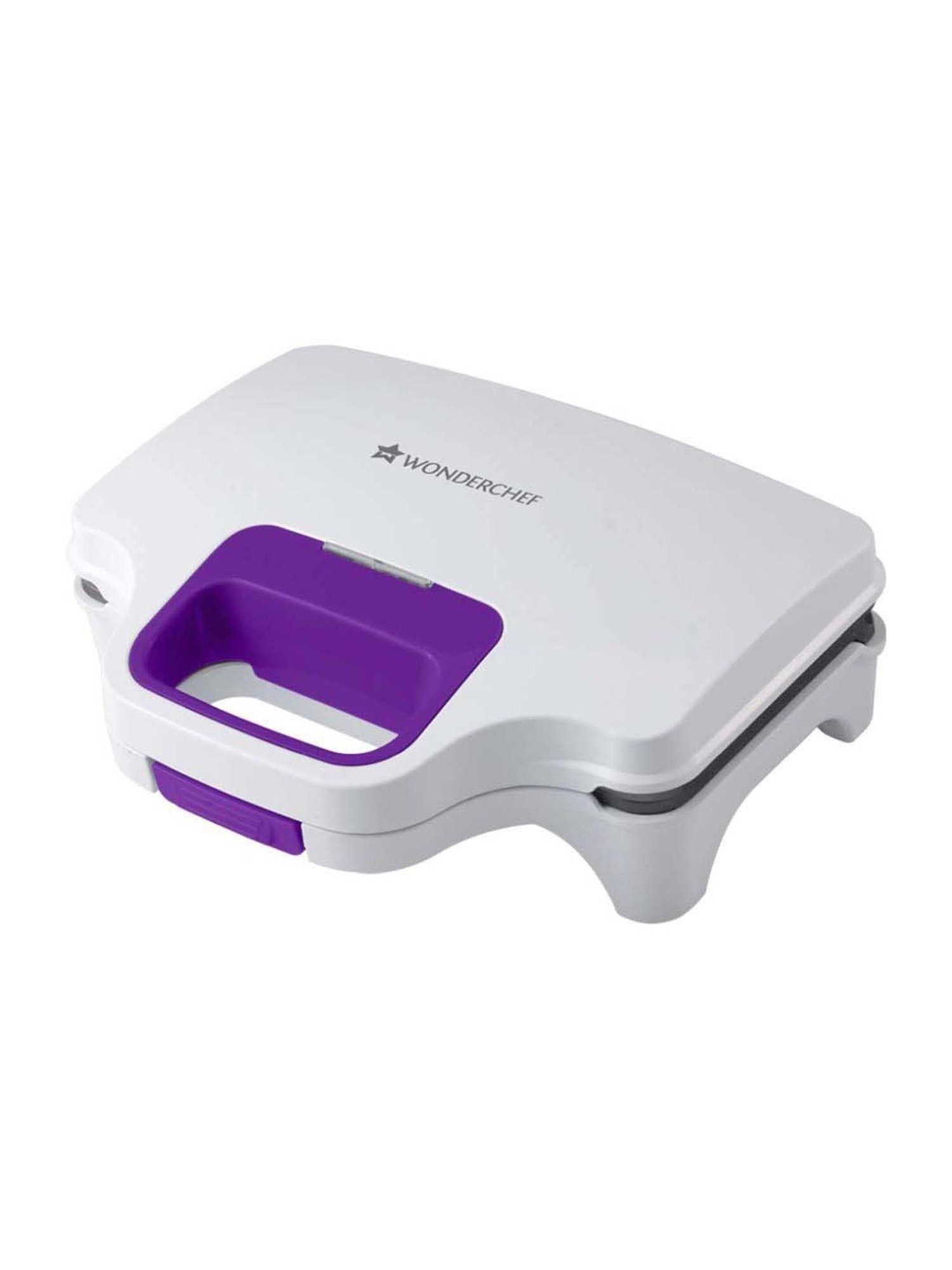 Borosil Sandwich Maker 700W Non Stick Coating (Black)