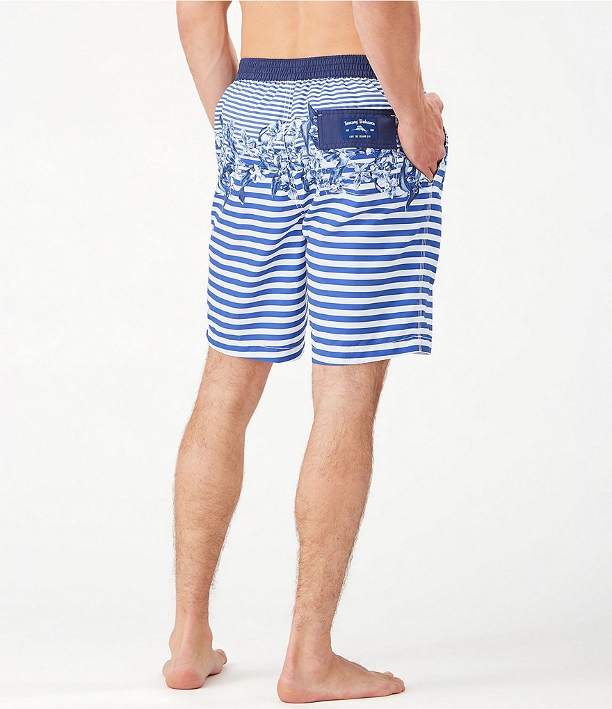 Polo Ralph Lauren Traveler Solid Blue 5 3/4#double; Inseam Swim Trunks