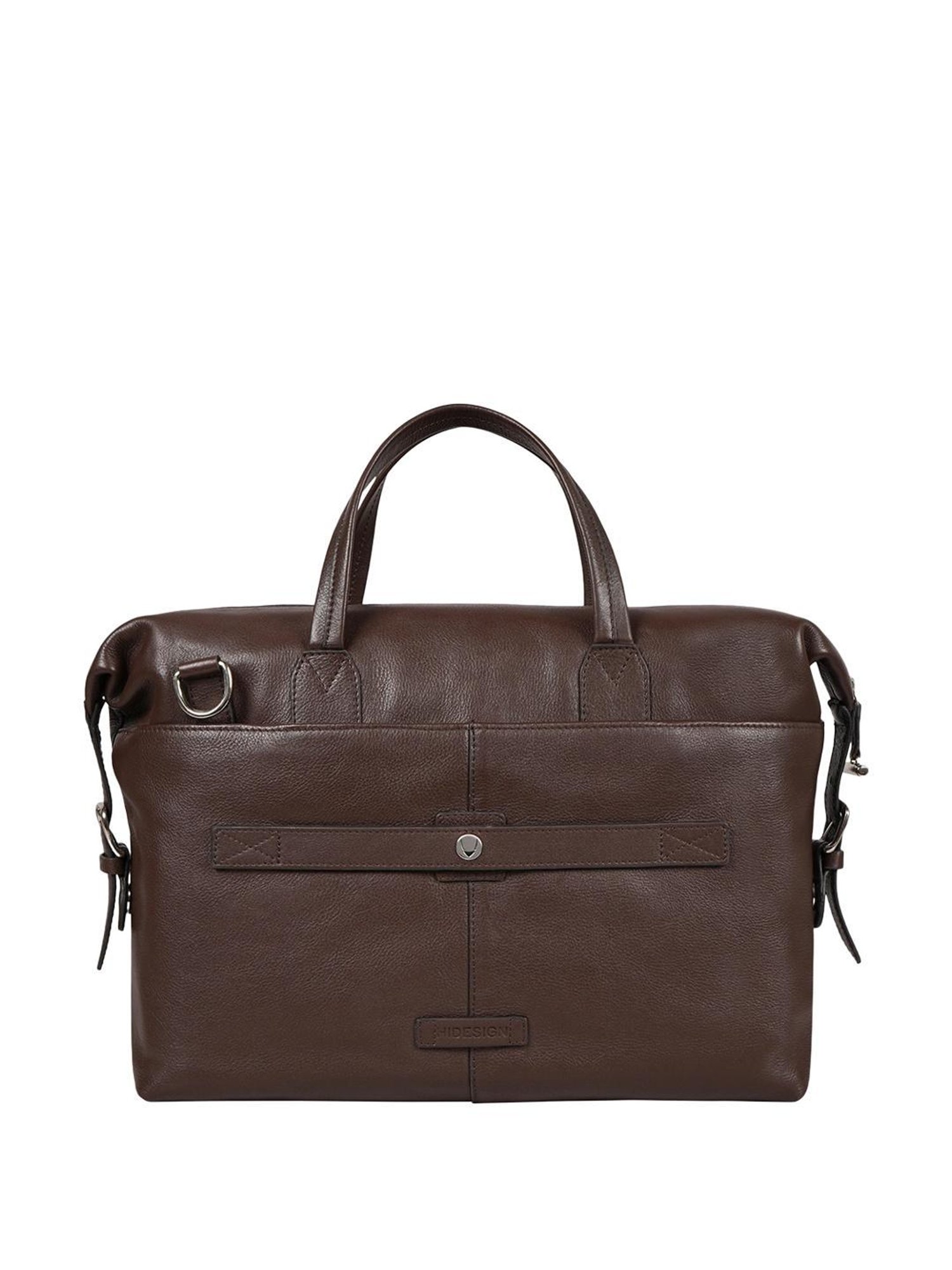 Hidesign Akasaka 02 Large Unisex Briefcase - Brown