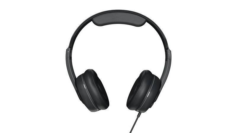 Skullcandy Cassette Junior Volume-Limiting Wired Headphones - Black