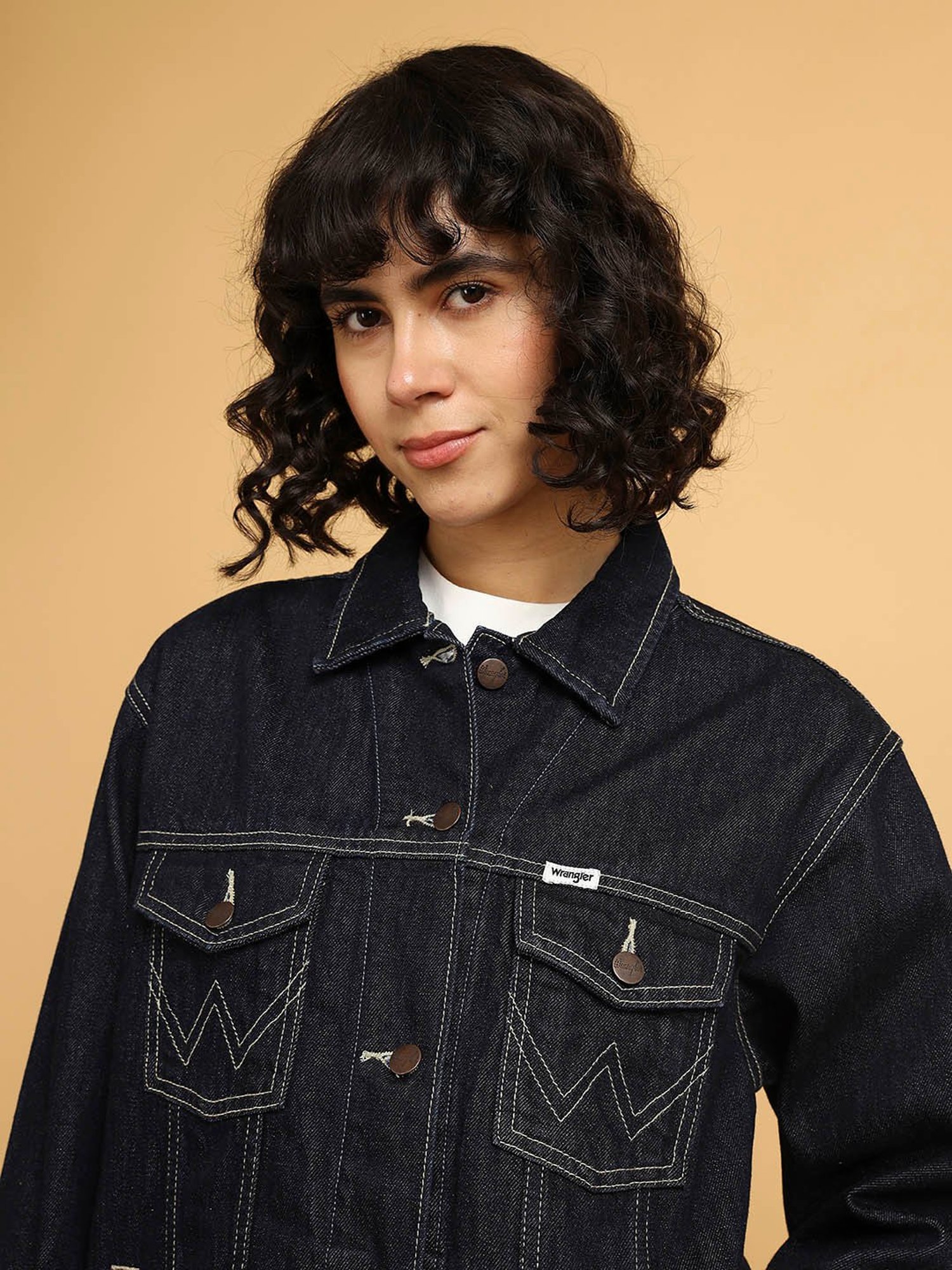 Wrangler Black Denim Jacket