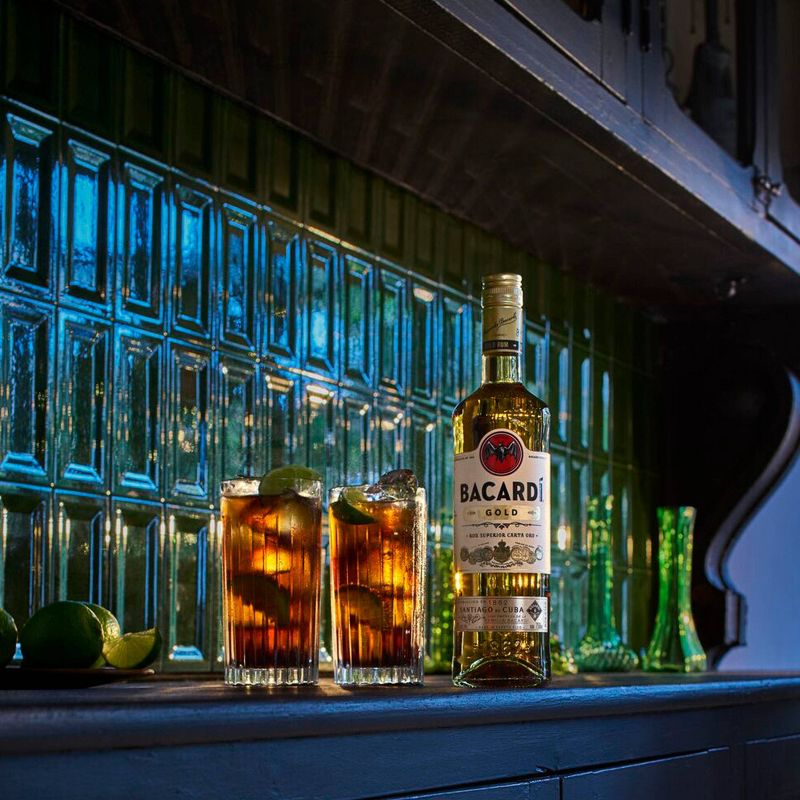Bacardi Gold Rum - 750ml Bottle