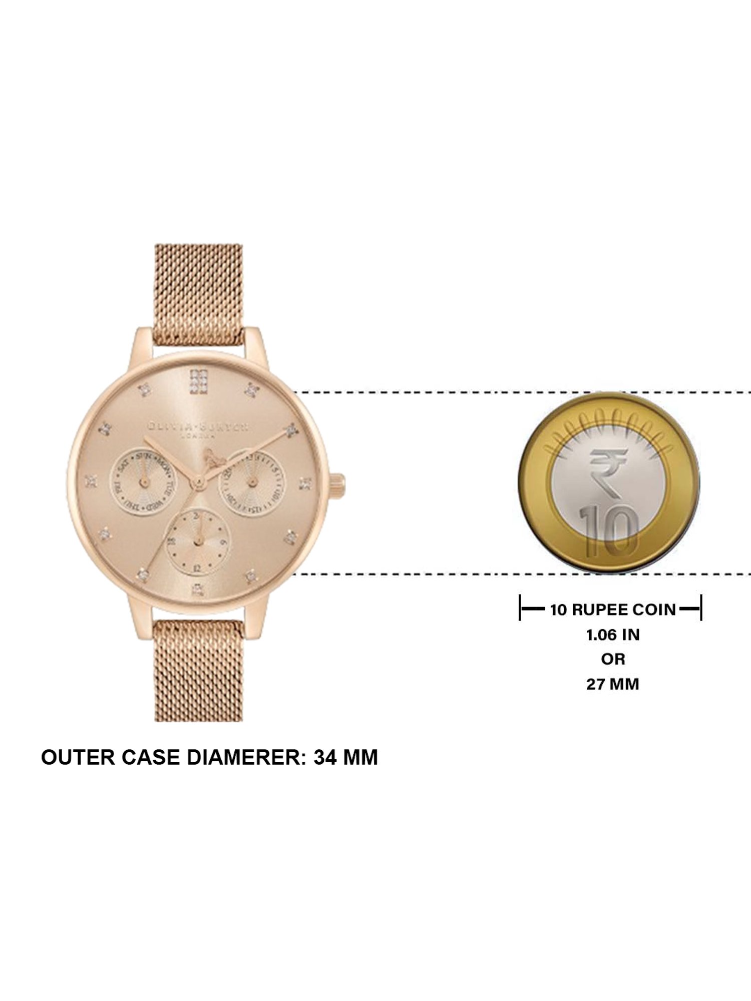 Olivia Burton 24000008 Multifunction Watch for Women