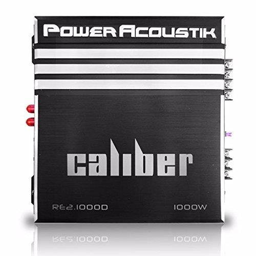 power acoustik re21000d 1000 watt 2channel car audio amplifier amp