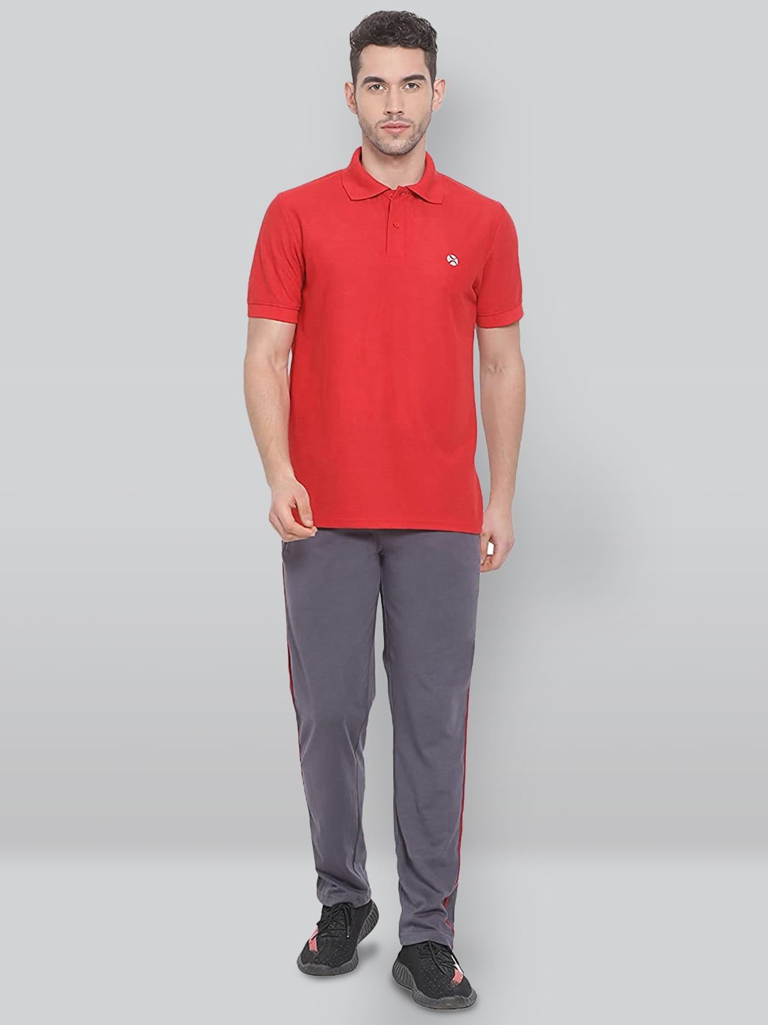 Lux Nitro Red Regular Fit Polo T-Shirt