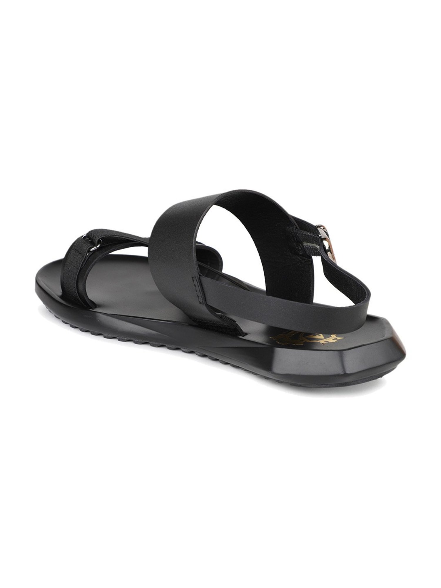 Atesber by Inc.5 Men's Black Back Strap Sandals