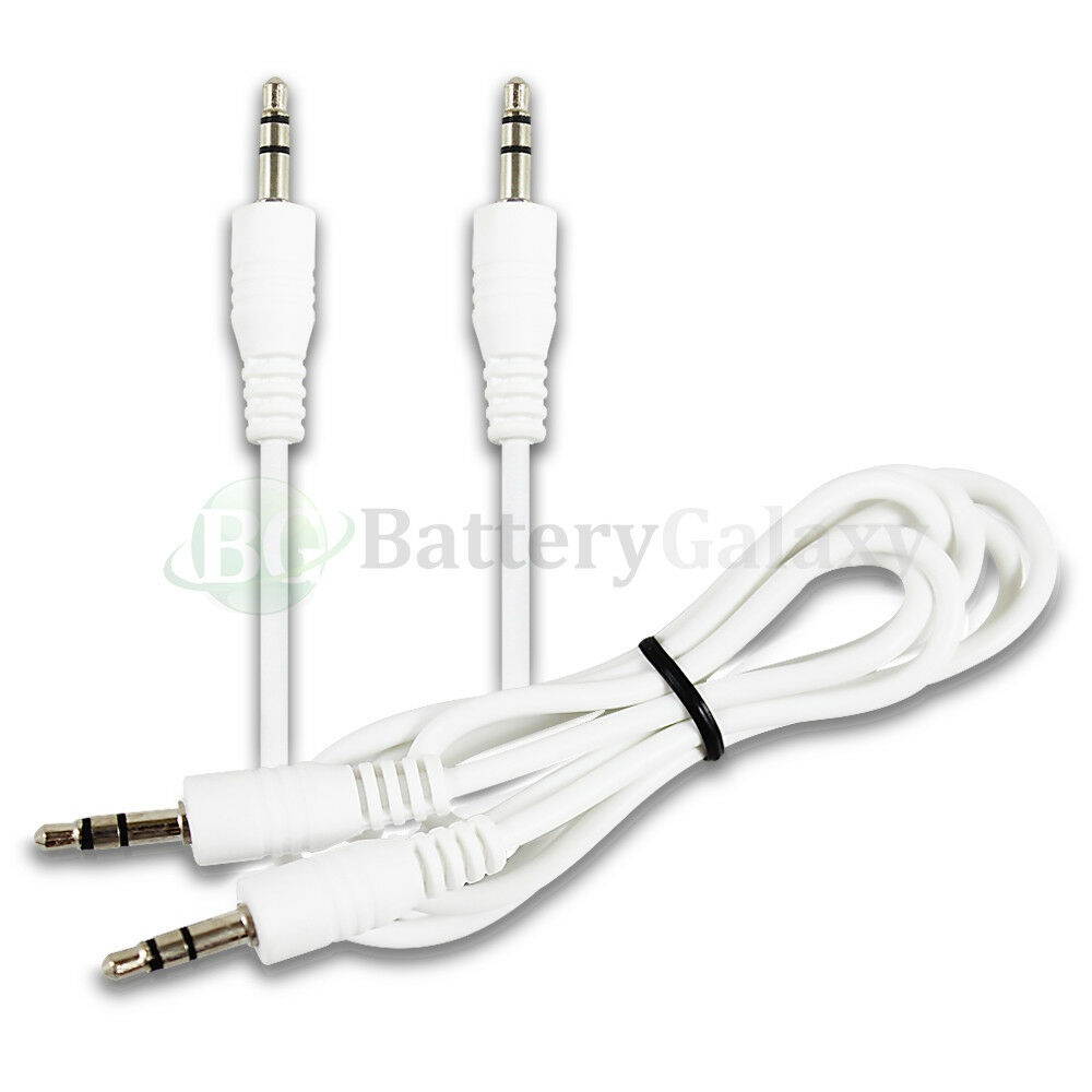 1-100 Lot 3.5mm M to M Stereo Audio AUX Cable Cord for PC iPod MP3 CAR iPhone