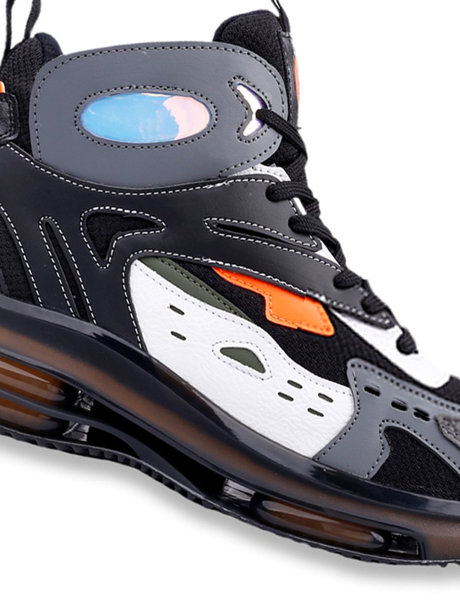 Bacca Bucci Men's Grand Black Casual Sneakers