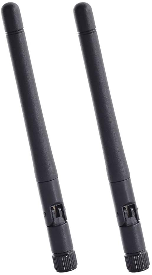 Bingfu RP-SMA Male to RP-SMA Female Bulkhead Mount RG174 WiFi Antenna Extension Coaxial Cable 5m 16.5 feet for WiFi Router Signal Booster Repeater Wireless Network Card USB Adapter Security IP Camera