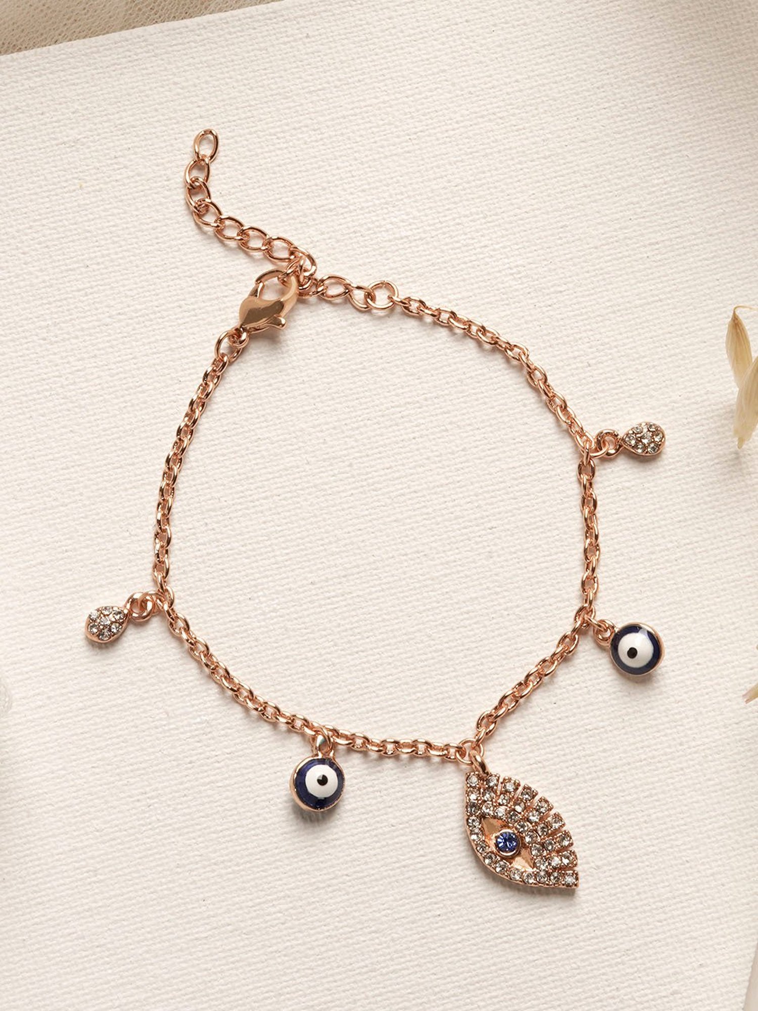 Joker & Witch Guardian Evil Eye Charms Bracelet