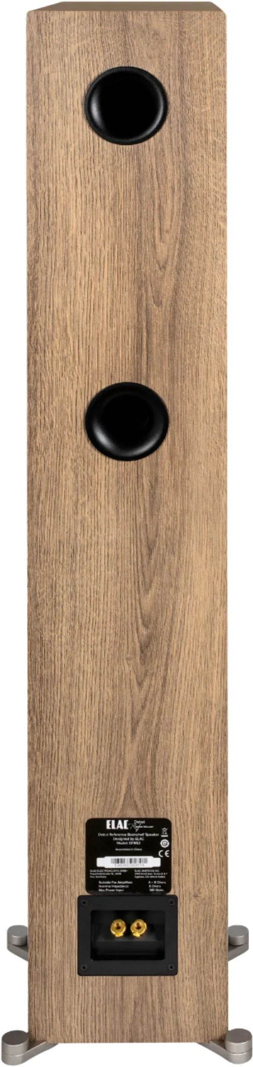 ELAC - Debut Reference Floorstanding Speaker - White/Oak (DFR52-W)