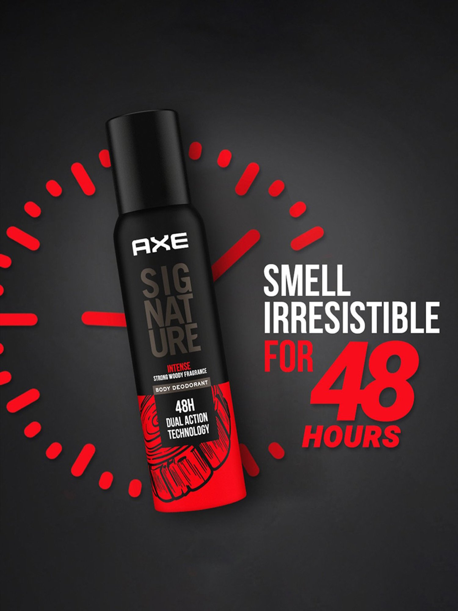 Axe Signature Intense Body Spray Deodorant - 154 ml