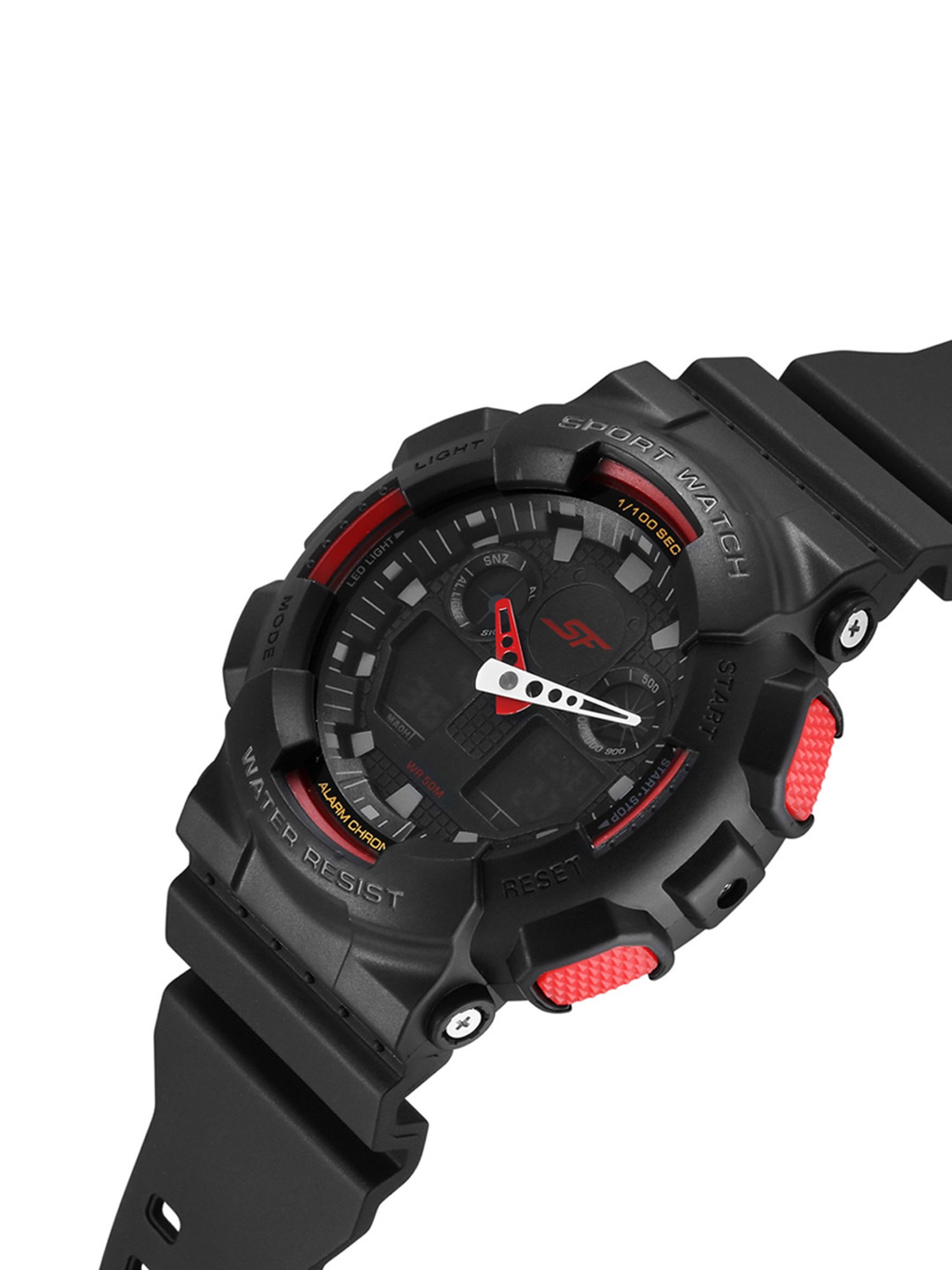 Sonata Fiber 87058PP02 SF Vigour Analog-Digital Unisex Watch