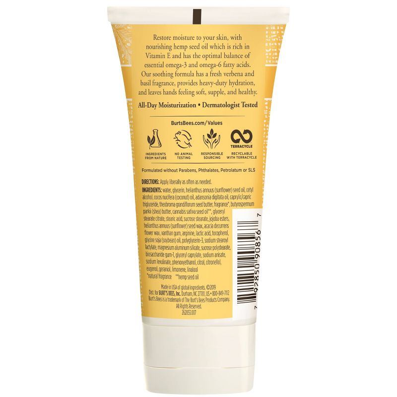 Burt's Bees Honey and Grapeseed Oil Hand Cream - 2.6oz