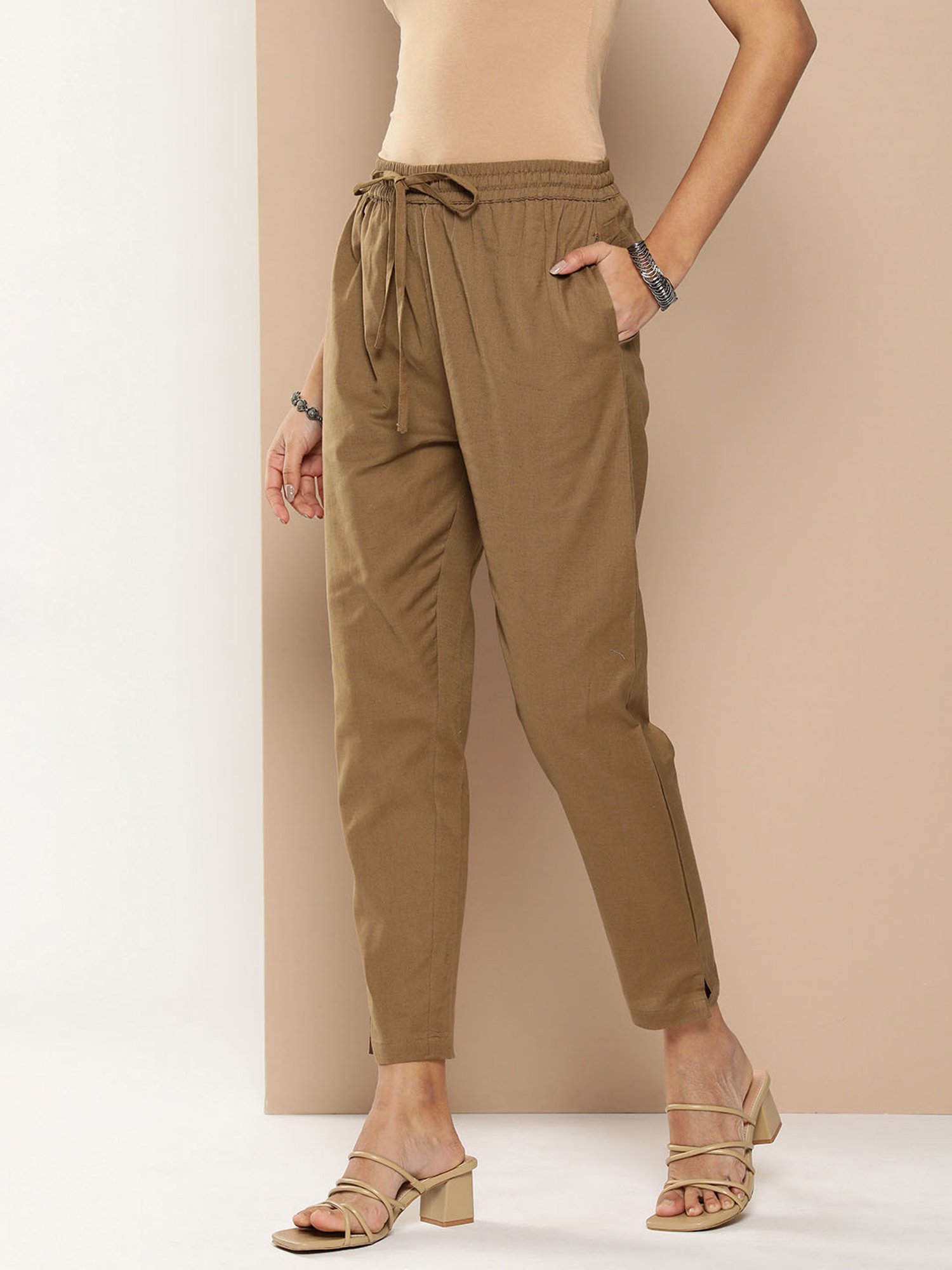 Amukti Khaki Pants