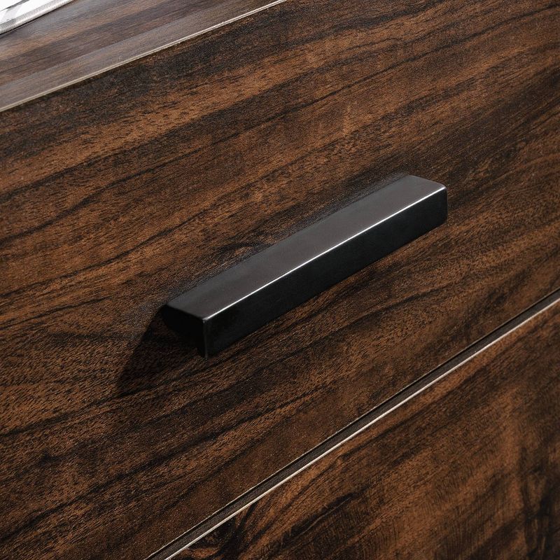 Market Commons L Desk Walnut - Sauder