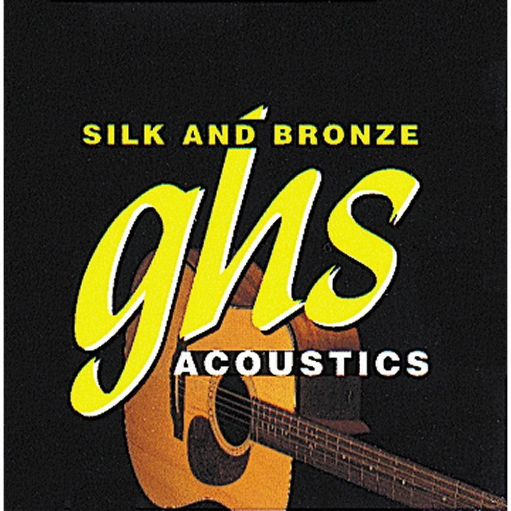 GHS Silk and Bronze Acoustic Guitar Strings Regular
