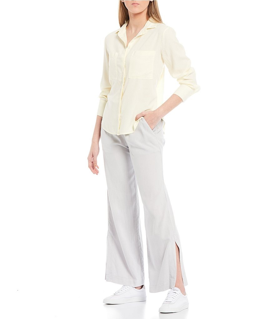 Cloth & Stone Two Pocket Coordinating Button Down Shirt