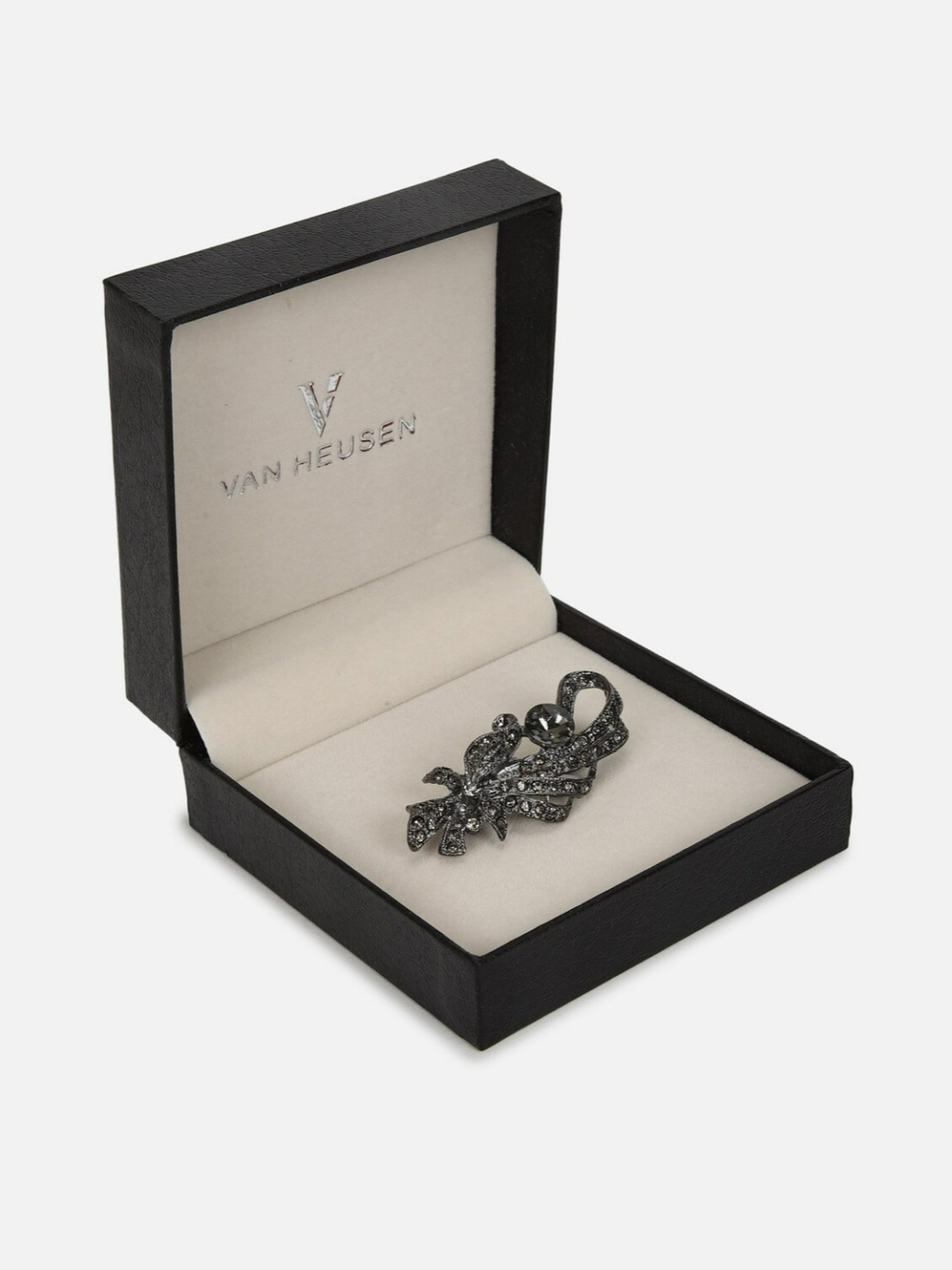 Van Heusen Black Lapel Pin