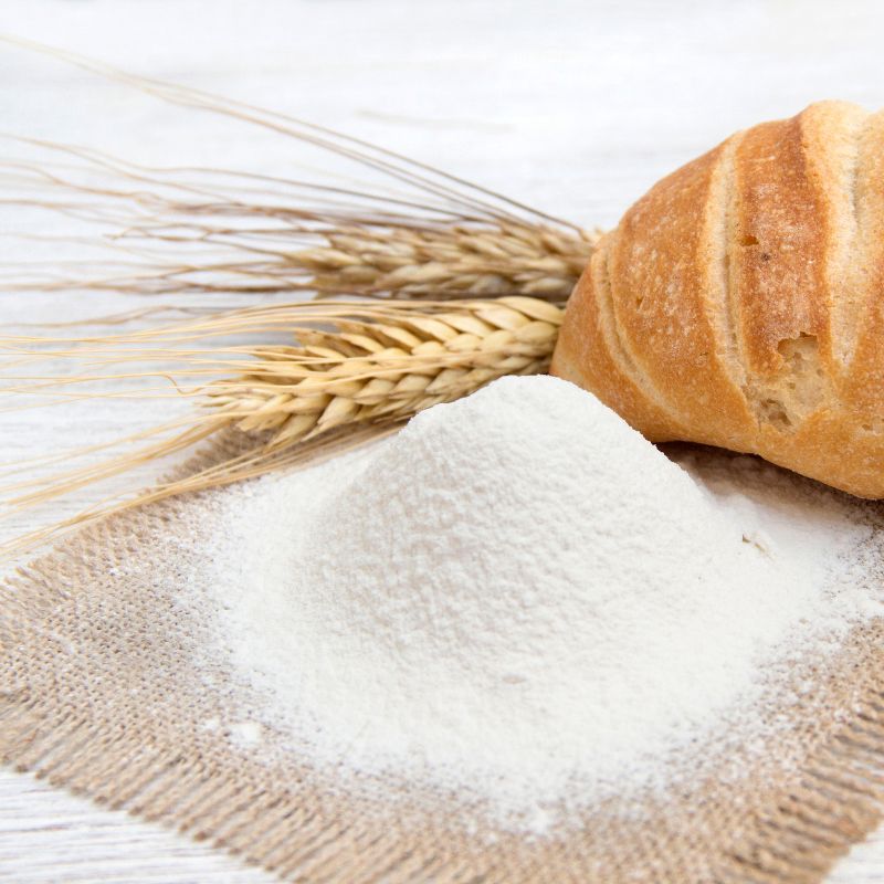 Augason Farms Enriched Unbleached All Purpose Flour Emergency Bulk Food Storage 17 Pound 4-Gallon Pail 257 Servings