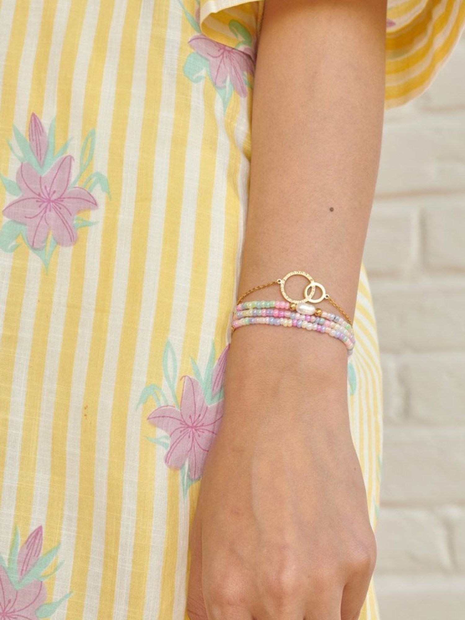 Prakriti Jaipur Yellow Voila Kaftan Kurta