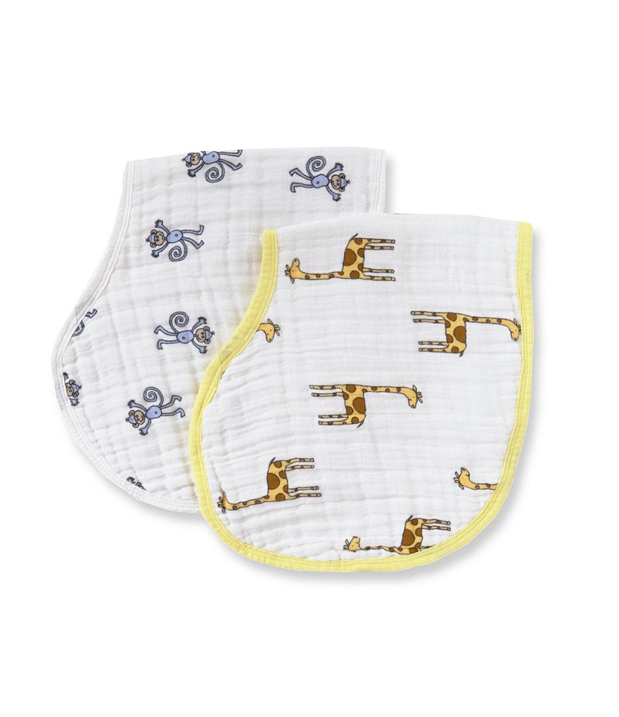 Aden + Anais Themed Prints Classic Muslin Burp Bibs