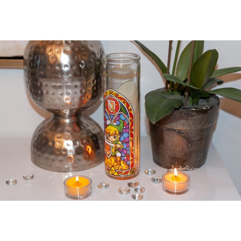 Paladone Products Ltd. The Legend of Zelda Glass Candle Holder | Exclusive Legend Of Zelda Collectible