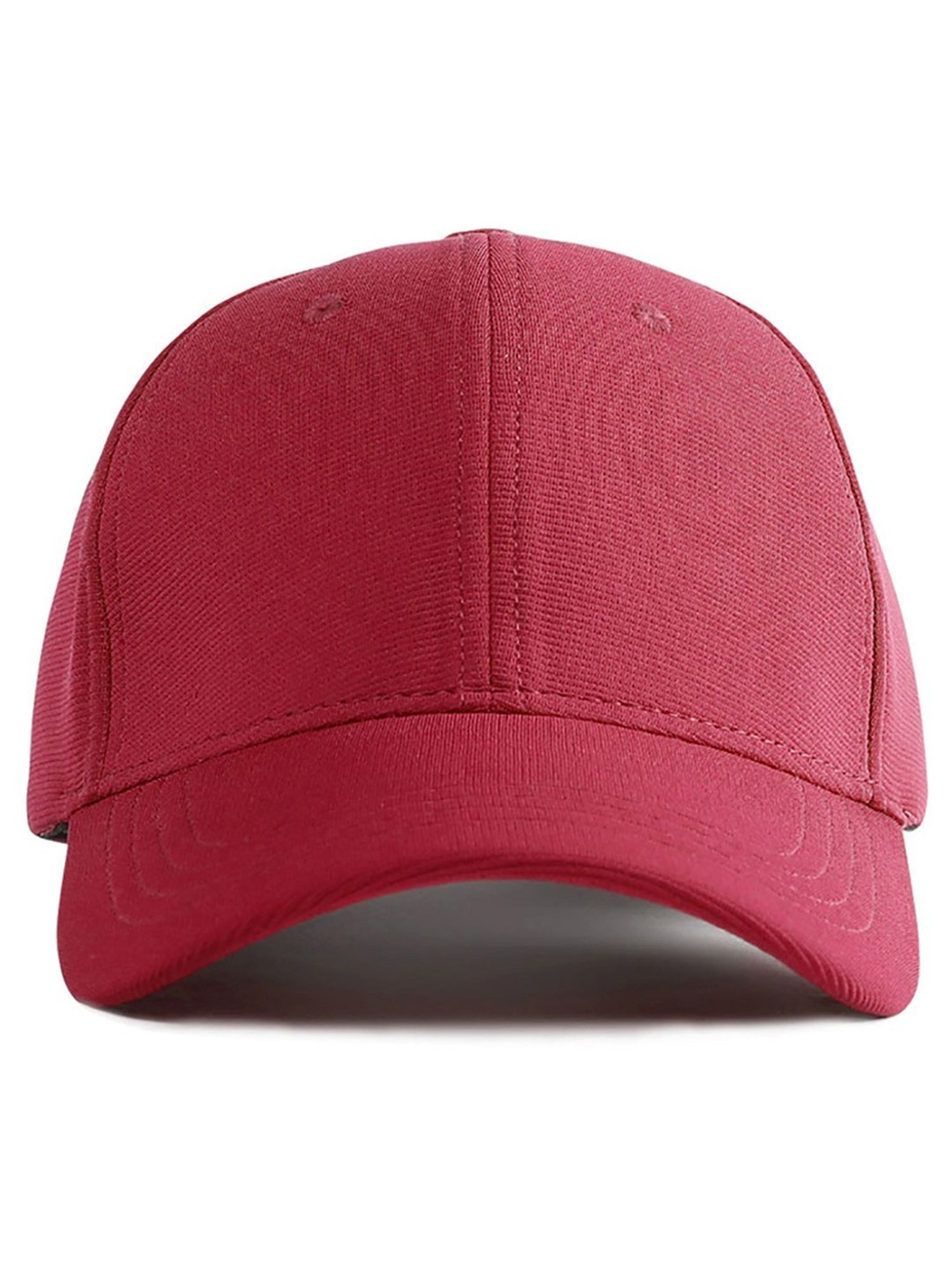 Omtex Unisex Polo Polyester Cap (Wine) Size - Free Size