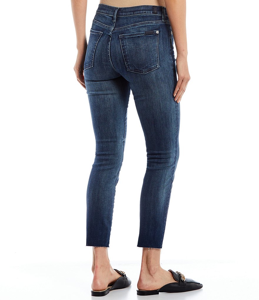 Every Straight Leg Ankle Crop Front Zipper Jeans