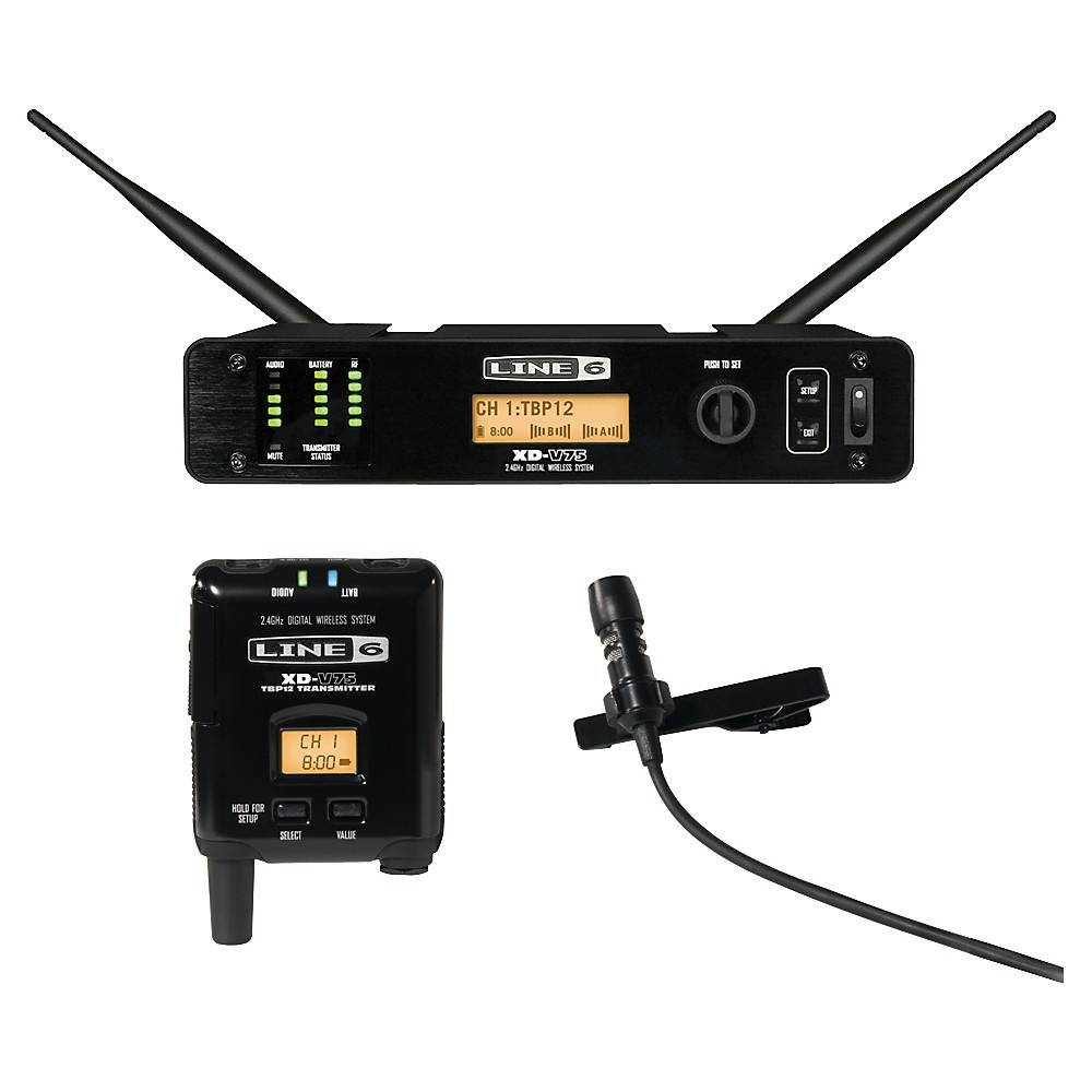 Line 6 XD-V75L Professional Digital Wireless Lavalier System