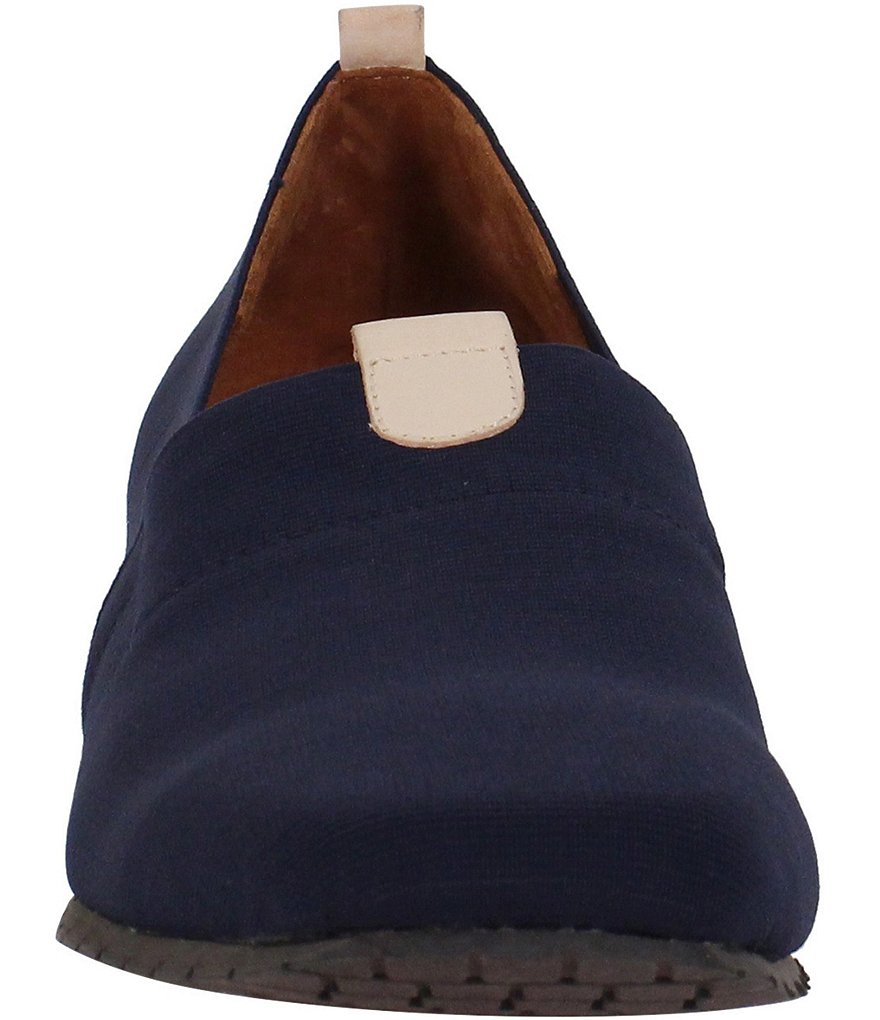 L'Amour Des Pieds Tumai Stretch Fabric Slip Ons