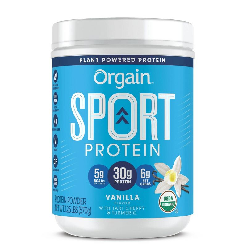 Orgain Organic Sport 30g Protein Powder - Vanilla - 20.16oz